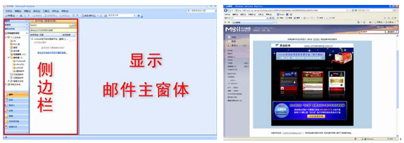 邮件浏览窗